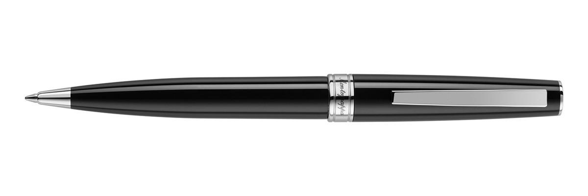 Gullor Baoer Nero con Argento Cross-Line Penna 79 Penna stilografica